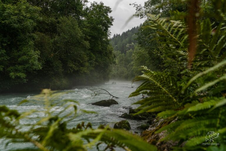 L'Isère sous la pluie