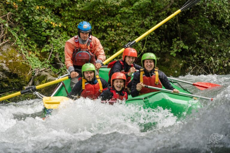Rafting en famille sur l'Isère