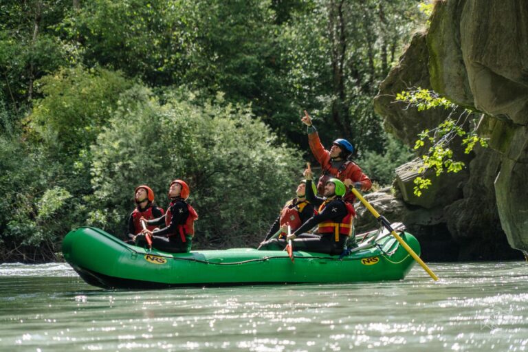 Rafting sur l'Isère, la faune au rendez-vous