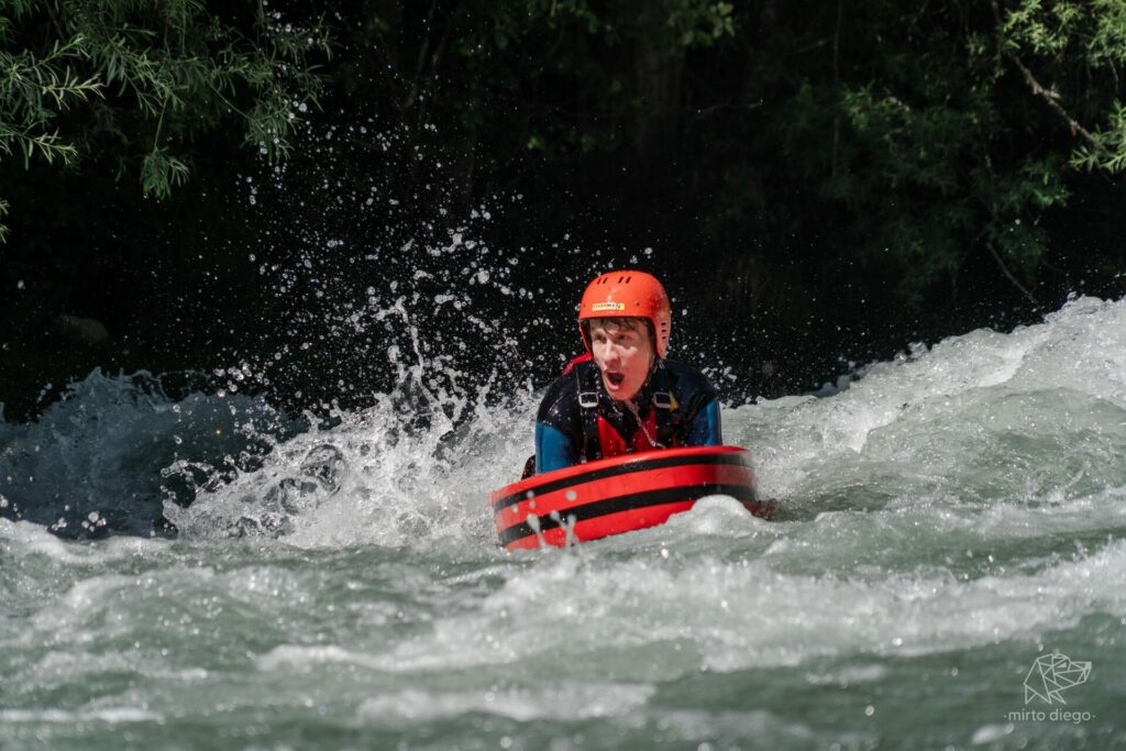 Hydrospeed sur l'Isère