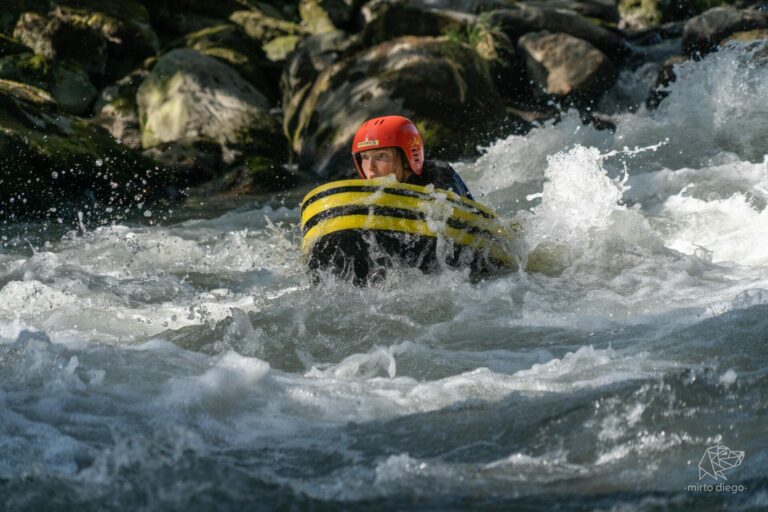 Hydrospeed sur l'Isère